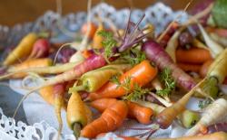 Zanahorias: alternativas a las de color naranja