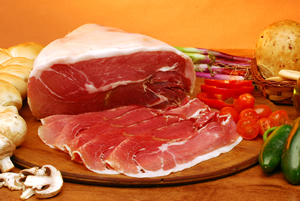 Jamón crudo