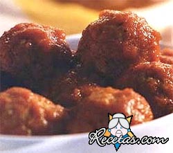 Albóndigas con salsa chipotle