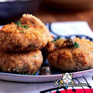 Albóndigas de atún y papas