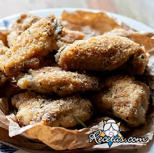 Alitas de pollo al horno