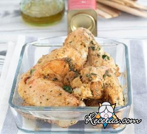Alitas de pollo marinadas