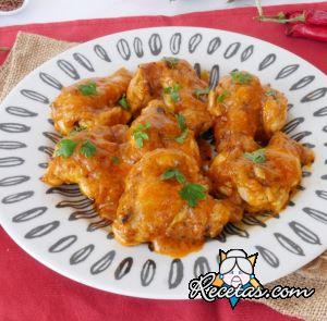 Alitas de pollo picantes