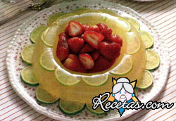 Anillo cristalino de limón