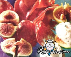 Antipasto con higos