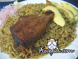 Arroz con pato