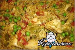 Arroz con pechugas