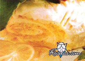 Arrollado liviano de limón