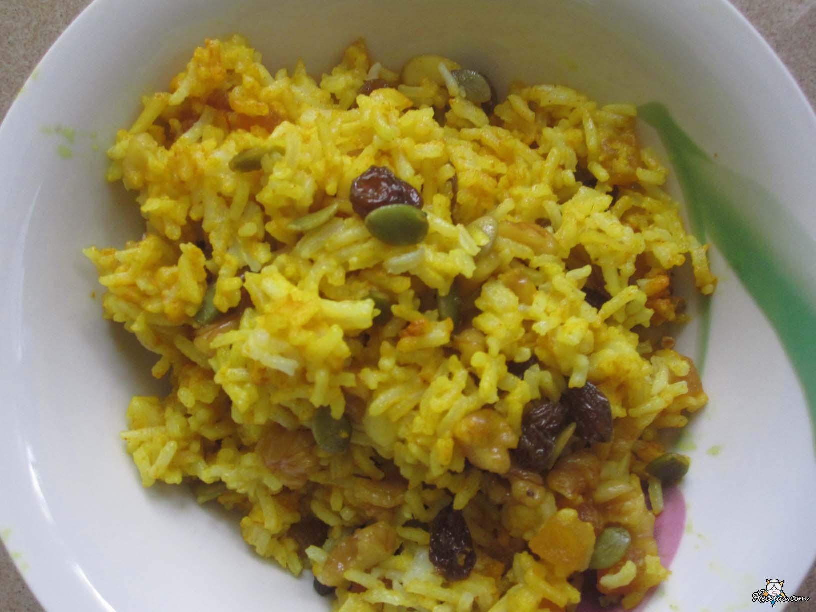 Arroz con frutos secos
