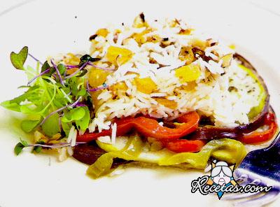 Arroz pilaf con frutos secos