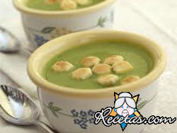 Crema de arvejas partidas