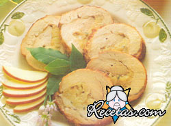 Asado de cerdo con manzanas