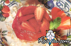 Aspic de frutillas