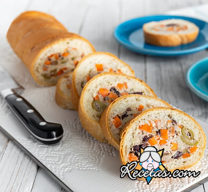Baguette rellena