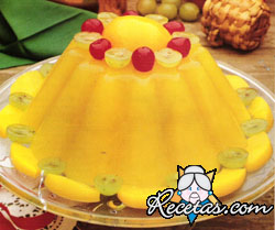 Bavaroise de duraznos