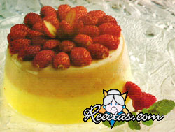 Bavaroise de dos colores con kirsch y...