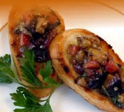 Berenjenas a la anchoa