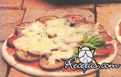 Pizza con berenjenas