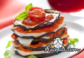 Berenjenas parmesanas gratinadas