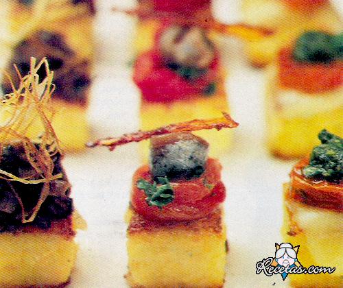 Bocaditos de polenta