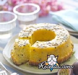 Bolo de maracujá (pastel de maracuyá)