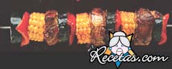 Brochetas criollas