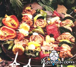 Brocheta de arrolladitos