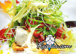 Bruschettas de pan esenio