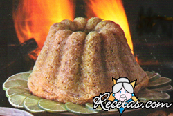 Budín de banana y coco