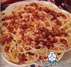 Bucatini a la Carbonara