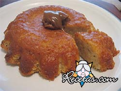 Budin de bizcochuelo