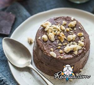 Budín de leche de soja