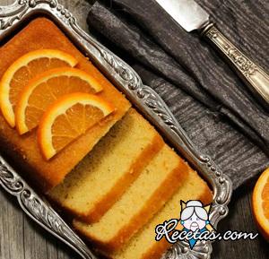 Budín de naranja