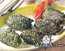 Buñuelos de espinaca
