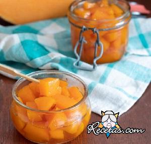 Calabaza en almíbar