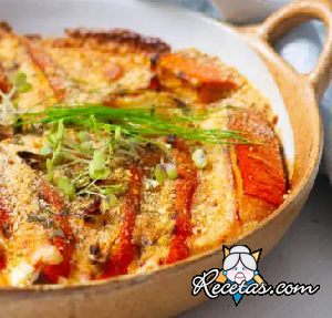 Calabaza gratinada