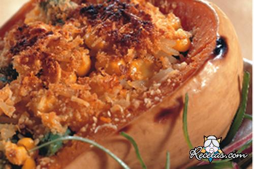 Calabaza rellena