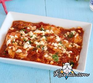 Camarones Saganaki