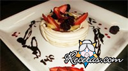 Canastas vienesas de frutillas