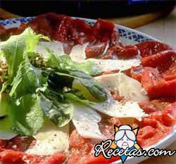 Carpaccio de lomo