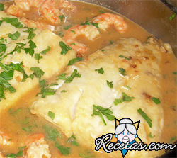 Cazuela de pescado horneada