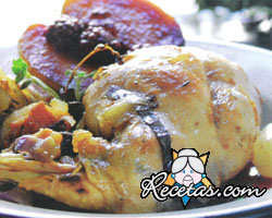 Cazuela de pollo con olivas