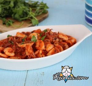 Cazuela de calamares