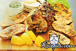 Cerdo al romero y al limón