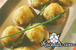 Champiñones rellenos