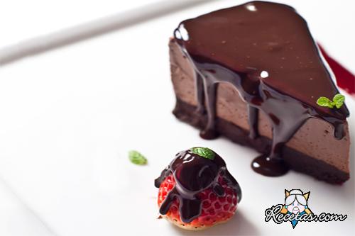 Cheesecake de chocolate