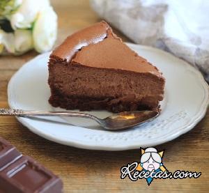 Cheesecake de chocolate