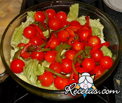 Tomates y oliva
