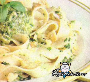 Cintas con hierbas y nueces