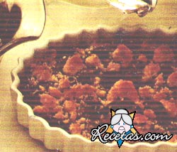 Ciruelas con crocante